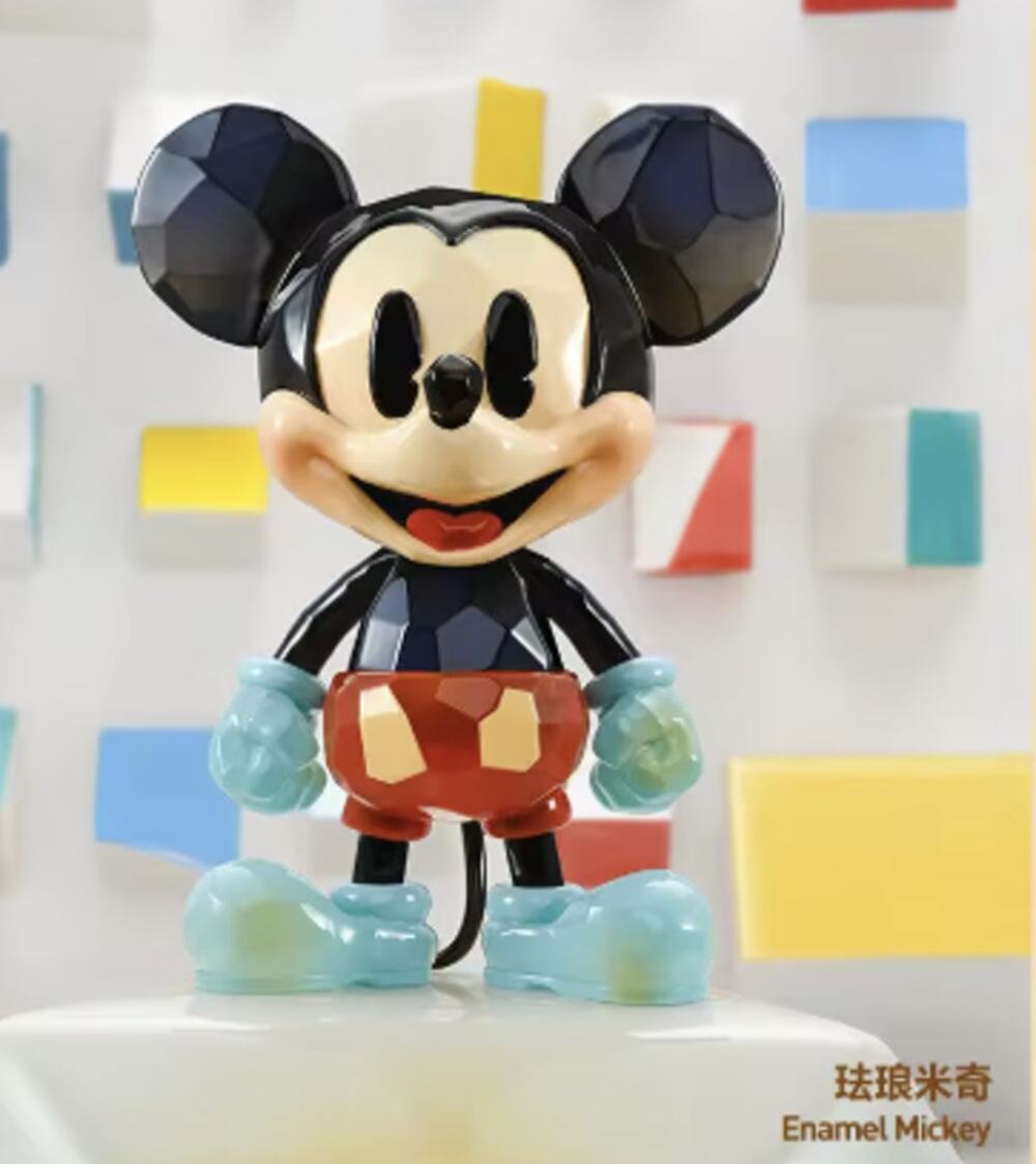 Pop Mart x Disney, Boundless Creativity, Enamel Mickey Collectible Figure
